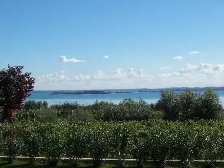 Wohnung mit Balkon, Garten und Seeblick, Appartement 6 personnes à Moniga del Garda - Photo 9