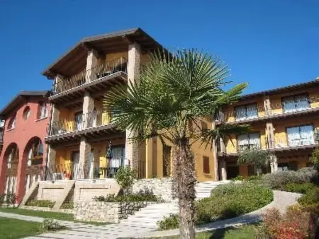 Wohnung mit Balkon, Garten und Seeblick, Appartement 6 personnes à Moniga del Garda - Photo 12