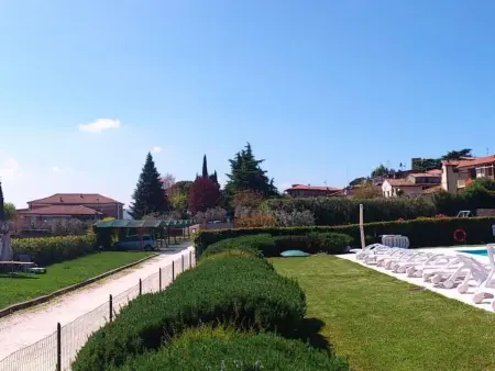 Wohnung mit Balkon, Garten und Seeblick, Appartement 6 personnes à Moniga del Garda - Photo 15
