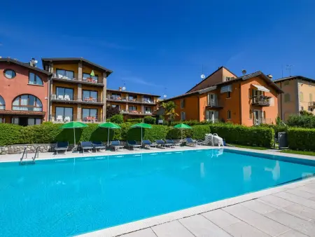 Wohnung mit Balkon, Garten und Seeblick, Appartement 6 personnes à Moniga del Garda - Photo 19