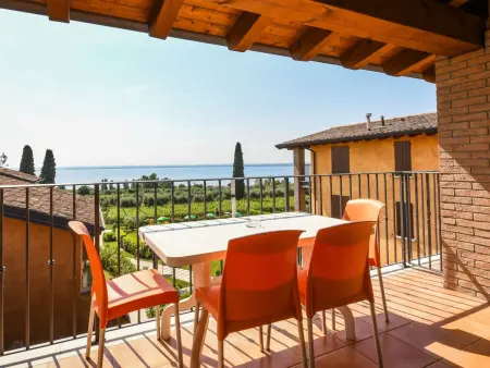Wohnung mit Balkon, Garten und Seeblick, Appartement 6 personnes à Moniga del Garda - Photo 26