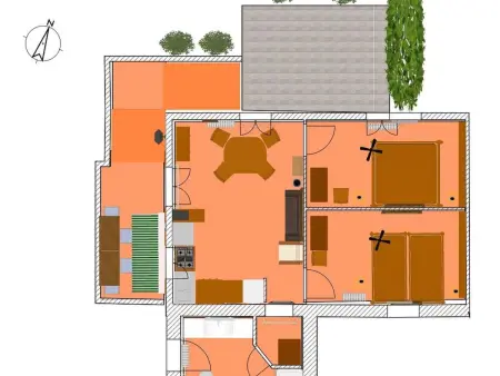 App. Palazzo, Appartement 4 personnes à Arcevia - Photo 15