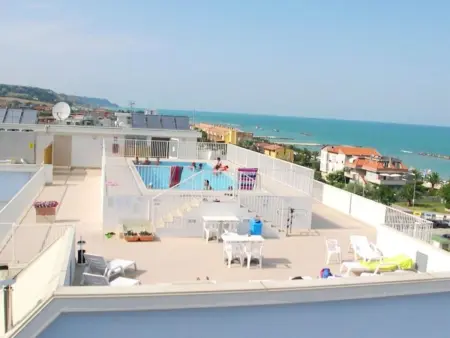 Wohnung in Strandnähe, Appartement 4 personnes à Cupra Marittima - Photo 1