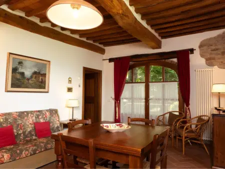 Jacopo' Wohnung mit Gemeinschaftspool, Appartement 5 personnes à Bucine - Photo 8