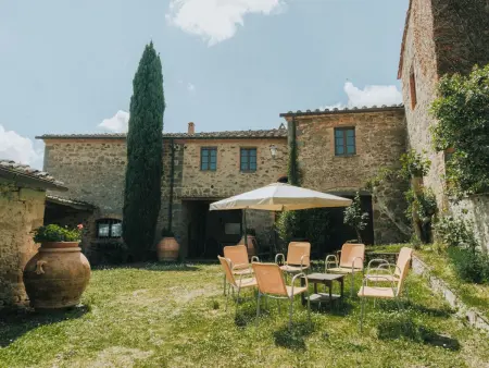 Jacopo' Wohnung mit Gemeinschaftspool, Appartement 5 personnes à Bucine - Photo 9