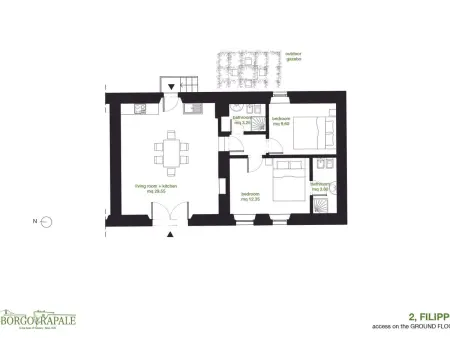 Filippo' Ferienwohnung mit Schwimmbad, Appartement 6 personnes à Bucine - Photo 10