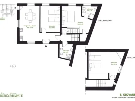 'Giovanni' mit Pool, Appartement 9 personnes à Bucine - Photo 11