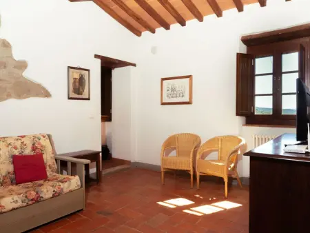 Wohnung 'Caterina' mit Gemeinschaftspool, Appartement 8 personnes à Bucine - Photo 4