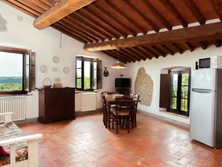 'Tommaso' mit Schwimmbad, Appartement 6 personnes à Bucine - Photo 3