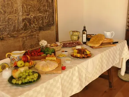 für 2 Personen  + 1 Kind ca. 65 m&sup2; in Cortona, Toskana (Provinz Arezzo) - Photo 7