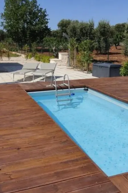 Rundes Steinhaus mit Whirlpool, Maison 9 personnes à San Vito Dei Normanni - Photo 23