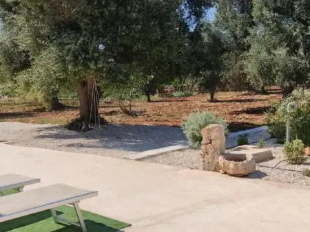 Rundes Steinhaus mit Whirlpool, Maison 9 personnes à San Vito Dei Normanni - Photo 28