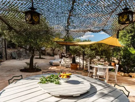 Schönes Steinhaus mit Pool und Panoramablick, Maison 14 personnes à Ostuni - Photo 10