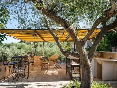 Schönes Steinhaus mit Pool und Panoramablick, Maison 14 personnes à Ostuni - Photo 12
