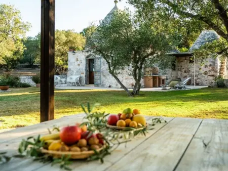 Schönes Steinhaus mit Pool und Panoramablick, Maison 14 personnes à Ostuni - Photo 17