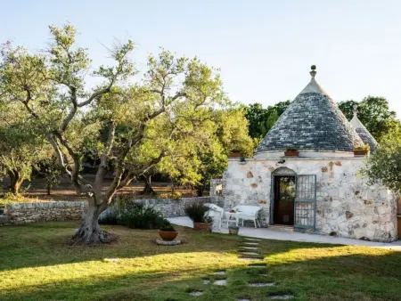 Schönes Steinhaus mit Pool und Panoramablick, Maison 14 personnes à Ostuni - Photo 21