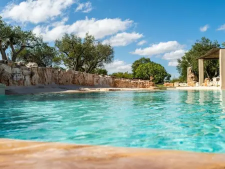 Schönes Steinhaus mit Pool und Panoramablick, Maison 14 personnes à Ostuni - Photo 26