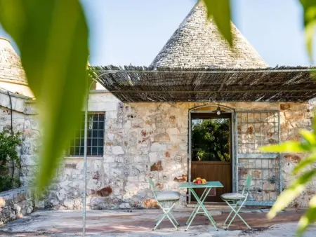 Schönes Steinhaus mit Pool und Panoramablick, Maison 14 personnes à Ostuni - Photo 29