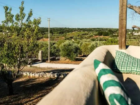 Schönes Steinhaus mit Pool und Panoramablick, Maison 14 personnes à Ostuni - Photo 30