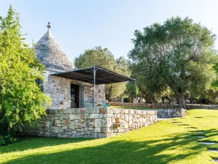 Schönes Steinhaus mit Pool und Panoramablick, Maison 14 personnes à Ostuni - Photo 31