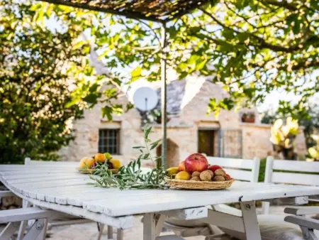 Schönes Steinhaus mit Pool und Panoramablick, Maison 14 personnes à Ostuni - Photo 33