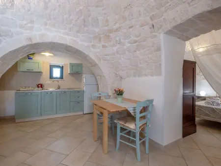 Wohnung auf einem Bauernhof mit Trulli und Schwimmbad - Photo 2