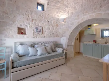 Wohnung auf einem Bauernhof mit Trulli und Schwimmbad - Photo 3