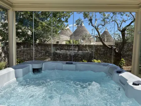 Wohnung auf einem Bauernhof mit Trulli und Schwimmbad - Photo 7