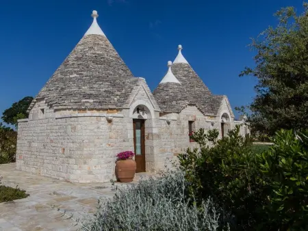 Große Trullo-Wohnung mit Schwimmbad, Appartement 2 personnes à Martina Franca - Photo 9