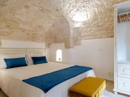 Rundes Steinhaus 'Palmento' mit Schwimmbad, Appartement 2 personnes à Martina Franca - Photo 4