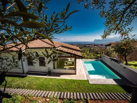 Haus in Carini mit privatem Pool, Maison 6 personnes à Carini - Photo 2