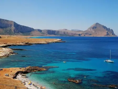 Wohnung mit Wasserblick, Appartement 4 personnes à Castellammare del Golfo - Photo 10
