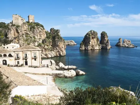 Wohnung mit Wasserblick, Appartement 4 personnes à Castellammare del Golfo - Photo 19