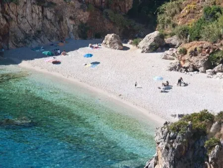 Wohnung mit Wasserblick, Appartement 4 personnes à Castellammare del Golfo - Photo 22
