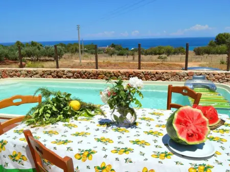 Angenehmes Haus in Castellammare Del Golfo mit privatem Pool - Photo 4