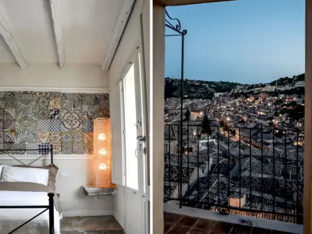 Eine Terrasse über Modica, Appartement 4 personnes à Modica - Photo 3