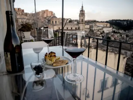 Eine Terrasse über Modica, Appartement 4 personnes à Modica - Photo 17