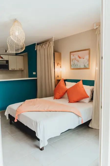 Wohnung  Le Jardin de Corail, Appartement 3 personnes à Saint Gilles les Bains - Photo 2