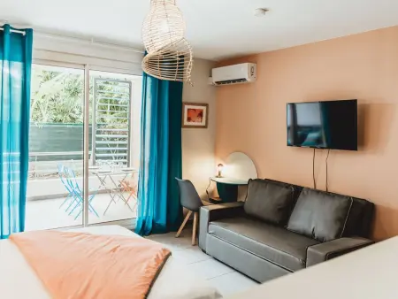 Wohnung  Le Jardin de Corail, Appartement 3 personnes à Saint Gilles les Bains - Photo 9