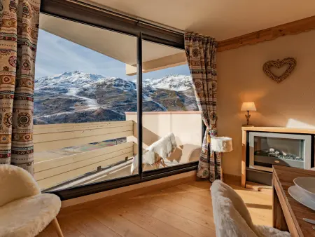 Chalet cosy avec balcon aux Belleville, Appartement 6 personnes à Les Belleville - Photo 12