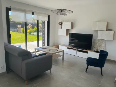 Maison moderne 6 pers à St Gildas de Rhuys, Wifi, parking - Photo 10