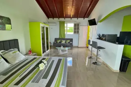 Studio moderne près de Capesterre-Belle-Eau avec piscine - Photo 2