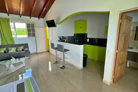 Studio moderne près de Capesterre-Belle-Eau avec piscine - Photo 6