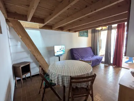Studio mezzanine à Marseillan Plage, accès direct plage, parking, petit budget - Photo 1