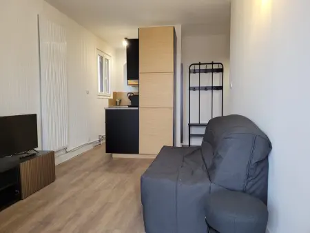 Studio rénové 34m², balcon, fibre, à 300m des pistes, 4 pers - Photo 6