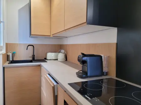 Studio rénové 34m², balcon, fibre, à 300m des pistes, 4 pers - Photo 8