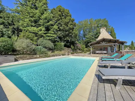 Maison en pierre avec terrasse paisible et piscine chauffée - Photo 21
