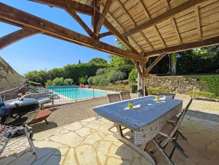 Maison en pierre avec terrasse paisible et piscine chauffée - Photo 22