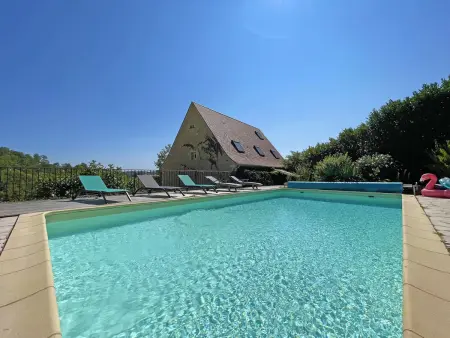 Maison en pierre avec terrasse paisible et piscine chauffée - Photo 23