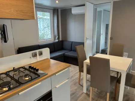 Grand Mobil-Home Calme avec Terrasse et Parking, Maison 8 personnes à Saint Hilaire de Riez - Photo 3
